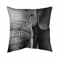 Fondo 26 x 26 in. Elephant-Double Sided Print Indoor Pillow FO2772085